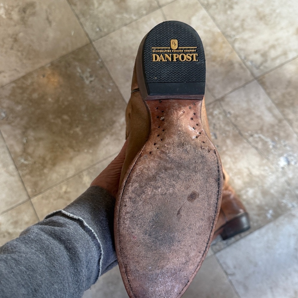 DAN POST ALBANY men’s western boot very good condition size 10 EW - Picture 9 of 11